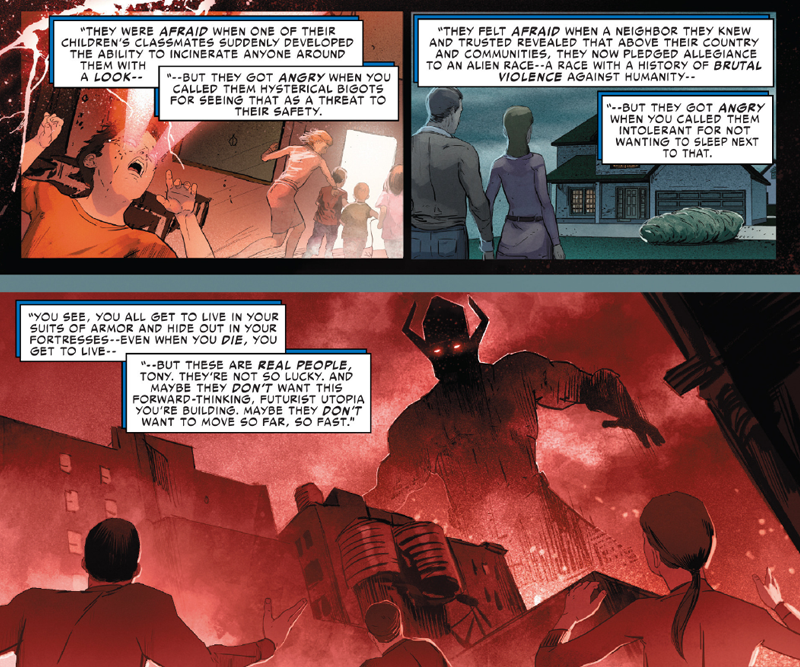 Illustration for article titled As Civil War IIĀ Ends, Steve Rogers Lays Out His Plan to Make America Great Again